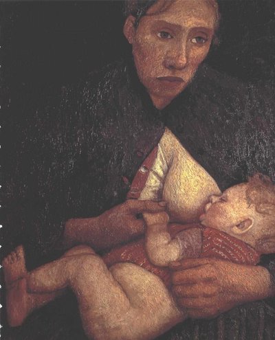 Nursing Mother by Paula Modersohn Becker